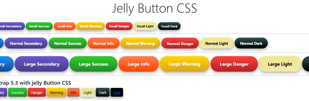 Jelly Button CSS